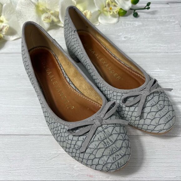 Athena Alexander Womens Embossed Ballet Flats size 7 - Picture 1 of 6
